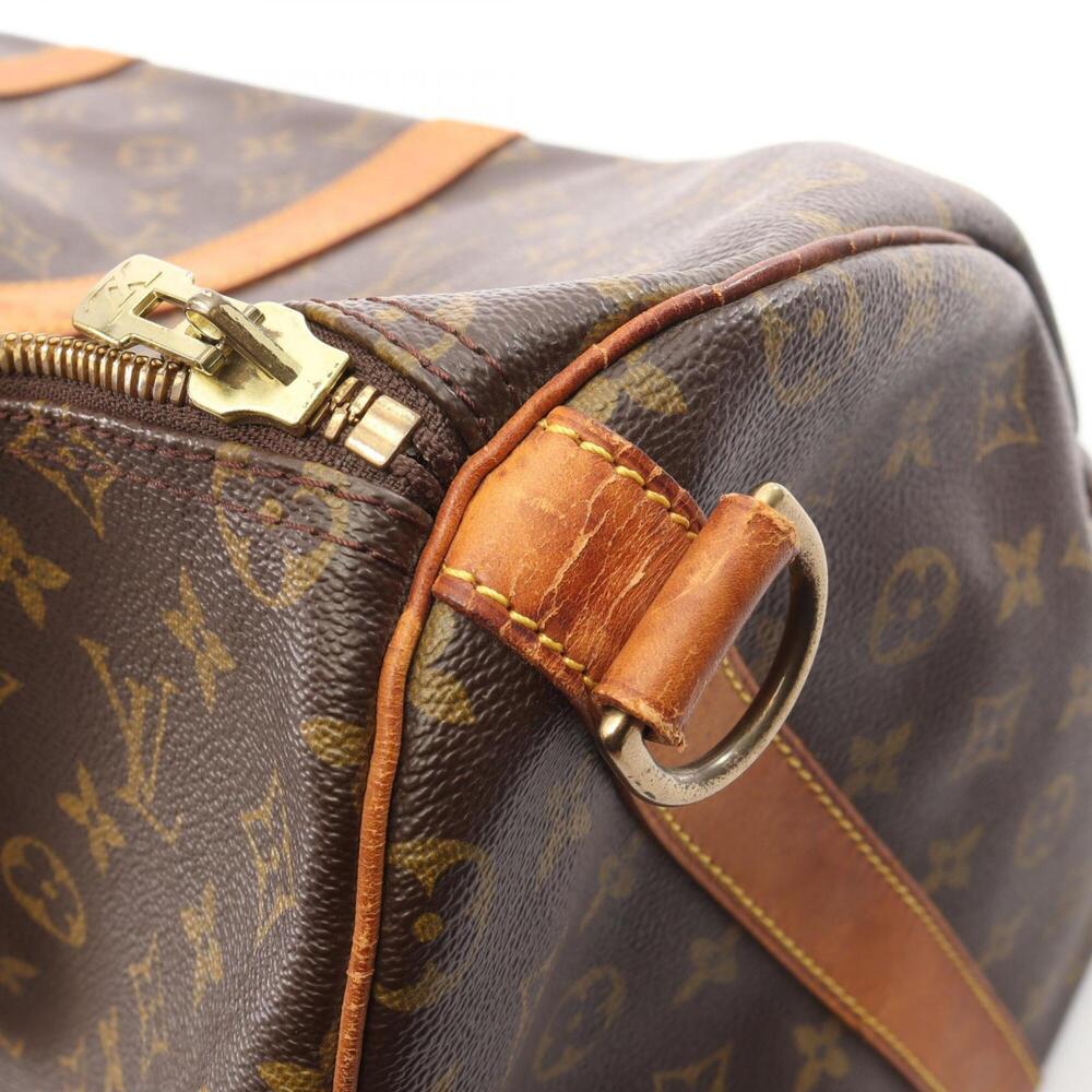 LOUIS VUITTON Brown Monogram Leather Boston Bag - Picture 13 of 14